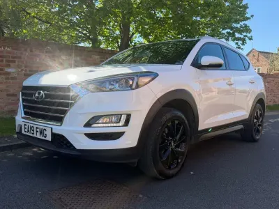 Używany Hyundai Tucson SE 132 KM (97 kW) 2019 Biały SUV