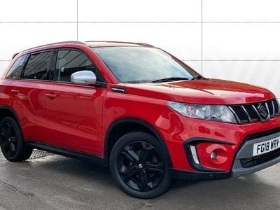 Red Used 2018 Suzuki Vitara SUV | £12,067 (Fair price)