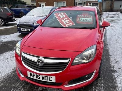 Used Vauxhall Insignia SRi 2016 Red Hatchback