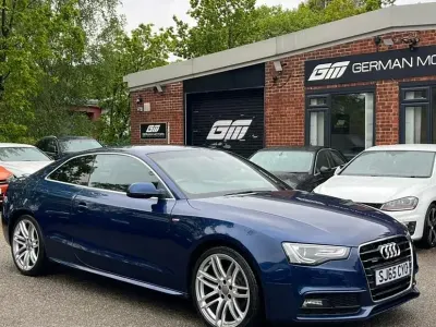 Używany Audi A5 S-Line 190 KM (139 kW) 2015 Niebieski Coupe