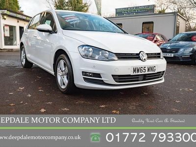 White Used 2015 VW Golf VII Match Hatchback | £10,490 (Fair price)