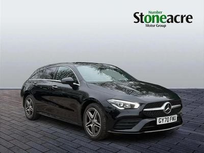 Used Mercedes CLA250e AMG Line Premium 214 HP (157 kW) 2020 Black Sedan
