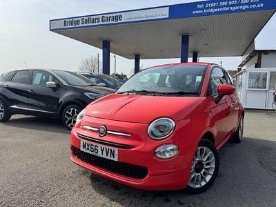 Used Fiat 500 Pop Star 69 HP (50 kW) 2016 Pink Hatchback