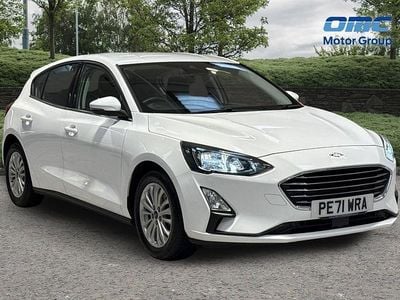White Used 2021 Ford Focus Titanium Hatchback | £12,487 (Good price)