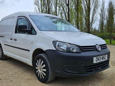 Used VW Caddy 102 HP (75 kW) 2011 White MPV