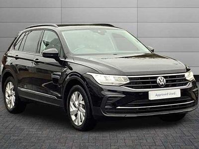 Black Used 2021 VW Tiguan Life SUV | £18,750 (Fair price)
