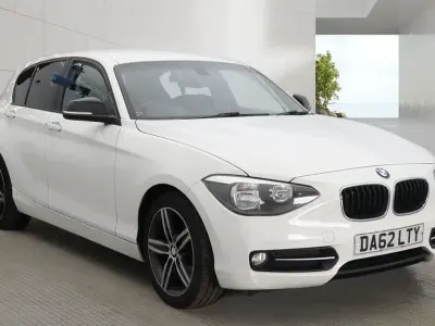 Used BMW 116 Sport Line 136 HP (100 kW) 2012 White Hatchback
