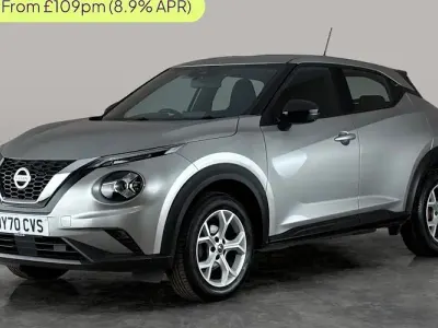 Used Nissan Juke Acenta 117 HP (86 kW) 2020 Silver SUV