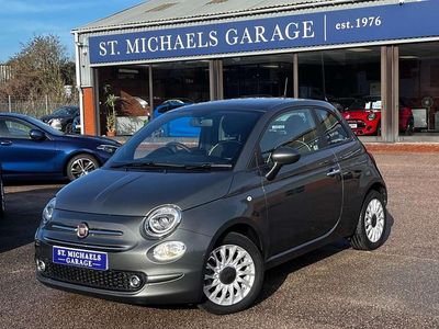 Grey Used 2020 Fiat 500 Lounge Hatchback | £9,895 (Fair price)