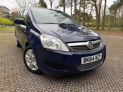 Used Vauxhall Zafira 2014 Blue MPV