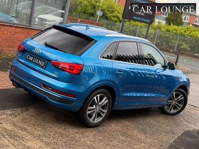 Used Audi Q3 S-Line 150 HP (110 kW) 2015 Blue SUV