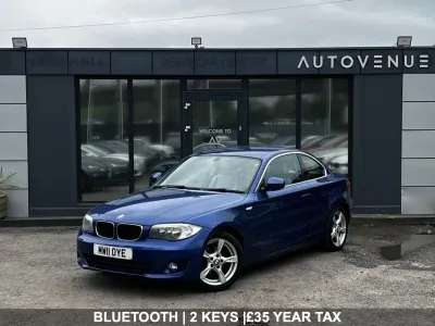 Used BMW 118 Coupé Sport Line 143 HP (105 kW) 2011 Blue Coupe