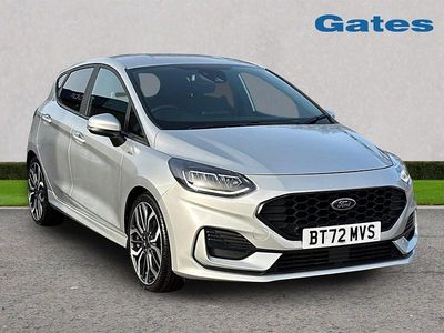 Used Ford Fiesta ST-Line X 125 HP (91 kW) 2022 Silver Hatchback