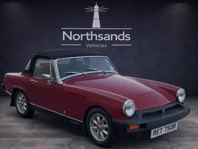 Used MG Midget 66 HP (48 kW) 1977 Red Cabriolet
