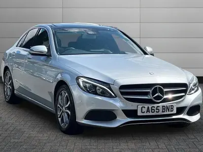Used Mercedes C220 Premium Plus 170 HP (125 kW) 2016 Silver Sedan