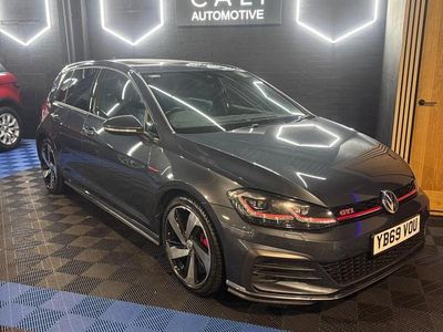 Used VW Golf VII GTI 2020 Blue Hatchback