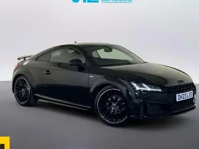 Used Audi TT Black Edition 197 HP (144 kW) 2023 Black Coupe