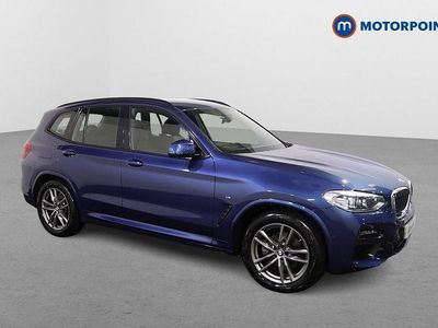 Blue Used 2021 BMW X3 M Sport SUV | £29,799 (Fair price)