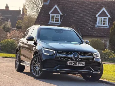 Used Mercedes GLC300 AMG line 2020 Black Estate