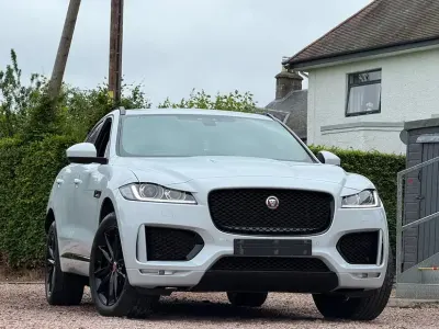 Used Jaguar F-Pace Chequered Flag 180 HP (132 kW) 2019 White SUV