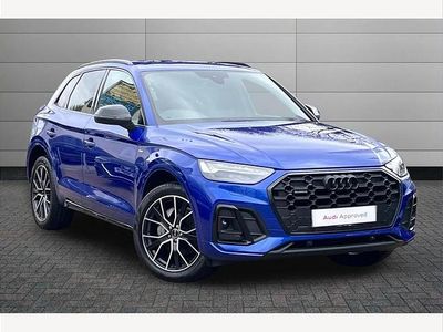 Used Audi Q5 Black Edition 204 HP (150 kW) 2024 Blue SUV