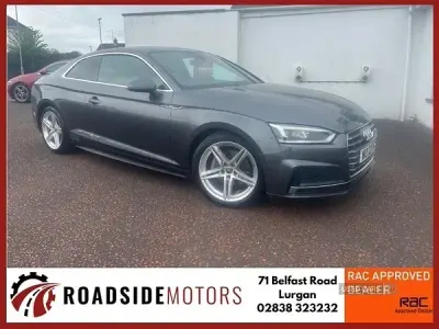 Begagnad Audi A5 S-Line 190 HK (139 kW) 2017 Grå Sportkupé