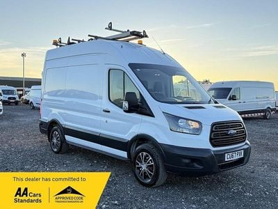 Used Ford Transit 170 HP (125 kW) 2017 White Van