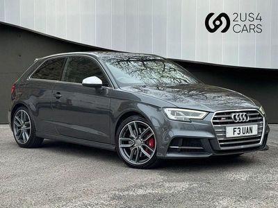 Begagnad Audi S3 Sportback Design 310 HK (228 kW) 2017 Grå Halvkombi