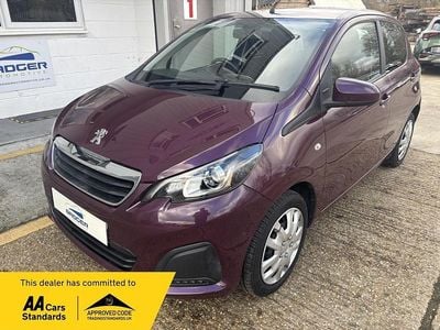 Mauve/purple Used 2017 Peugeot 108 Active Hatchback | £5,295 (Good price)
