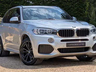 Used BMW X5 M Sport 258 HP (189 kW) 2018 Silver SUV