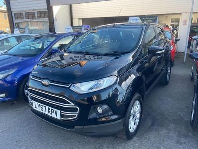 Used Ford Ecosport Zetec 2018 Black SUV