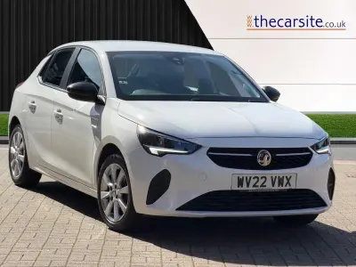 Used Vauxhall Corsa Edition 75 HP (55 kW) 2022 White Hatchback