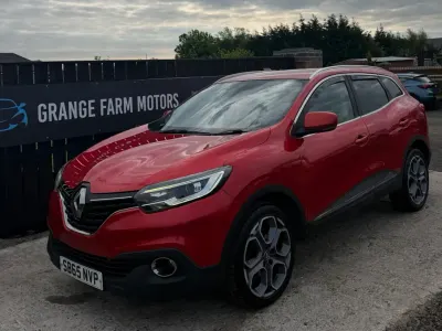 Second-hand Renault Kadjar Dynamique 110 CP (80 kW) 2015 Roșu SUV