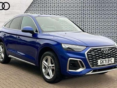 Blue Used 2021 Audi Q5 Sportback S-Line SUV | £29,495 (Fair price)