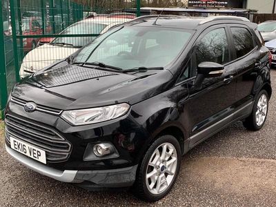 Used Ford Ecosport Titanium 2016 Black SUV