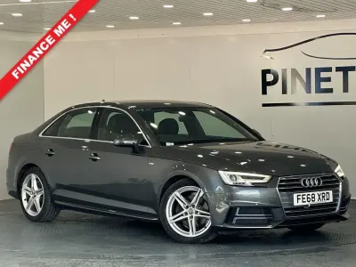 Used Audi A4 S-Line 150 HP (110 kW) 2018 Grey Sedan