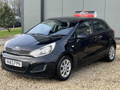 Used Kia Rio 2013 Black Hatchback