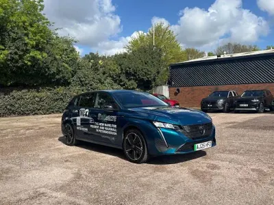 Used Peugeot e-308 Allure 114 kW (156 HP) 2025 Blue Hatchback