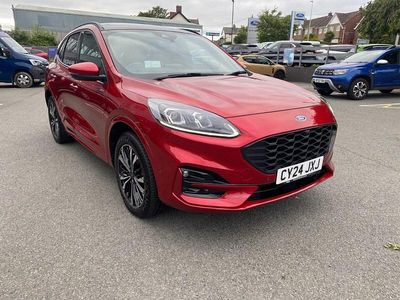 Ruby red metallic Used 2024 Ford Kuga ST-Line X SUV | £22,990 (Fair price)