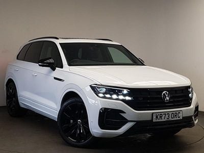 White Used 2023 VW Touareg Black Edition SUV | £47,998 (A bit pricey)