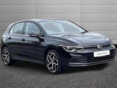 Used VW Golf VIII Style 130 HP (95 kW) 2021 Black Hatchback