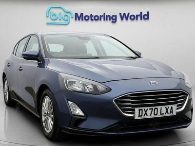 Used Ford Focus Titanium 125 HP (91 kW) 2020 Blue Hatchback