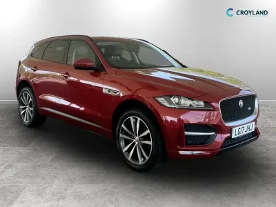 Used Jaguar F-Pace R-Sport 180 HP (132 kW) 2017 Red SUV