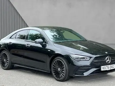Used Mercedes CLA250 AMG Line Premium Plus 218 HP (160 kW) 2025 Black Coupe