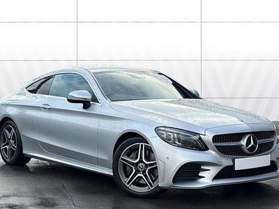 White Used 2020 Mercedes C300 AMG Line Premium Coupe | £21,694 (Fair price)
