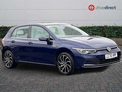 Used VW Golf VII Style 2020 Blue Hatchback