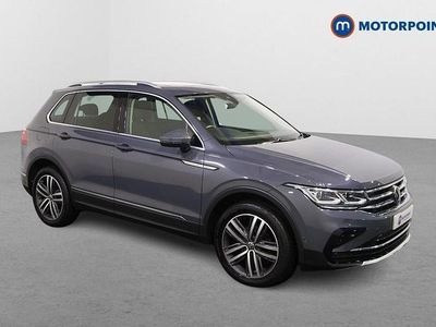 Grey Used 2021 VW Tiguan Elegance SUV | £22,299 (Fair price)