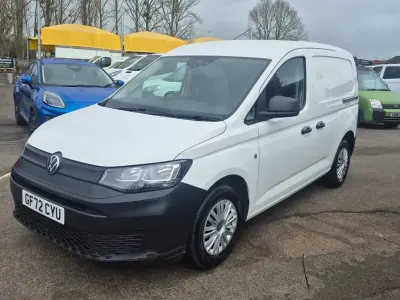 Used VW Caddy 102 HP (75 kW) 2022 White MPV