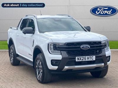 White New 2025 Ford Ranger Wildtrack Pickup | £39,900 (Fair price)