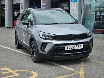 Used Vauxhall Crossland Ultimate 110 HP (80 kW) 2022 Grey SUV